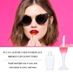 ⁦Vankcp 30 Pcs Cute Empty Lip Gloss Tubes, 6 Styles Lip Glaze Tubes Novelty Red Wine Glass Lip Oil Bottles Ice-Cream Shaped Empty Lip,Refillable Lip Balm Containers for Women Girls DIY(5/8/10ML)⁩ - الصورة ⁦3⁩