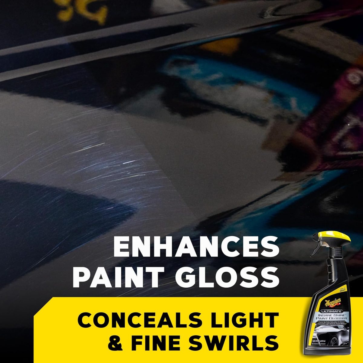 ⁦Meguiar's Ultimate Insane Shine Paint Glosser, 16 oz.⁩ - الصورة ⁦2⁩