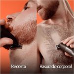 ⁦Braun Series X Electric Hybrid Trimmer for Men, Face & Body, with 6 Combs, Innovative 4D Blade, Beard Trimmer and Body Shaver, Skinshield, Two-Way Clog, Flexible Head⁩ - الصورة ⁦5⁩