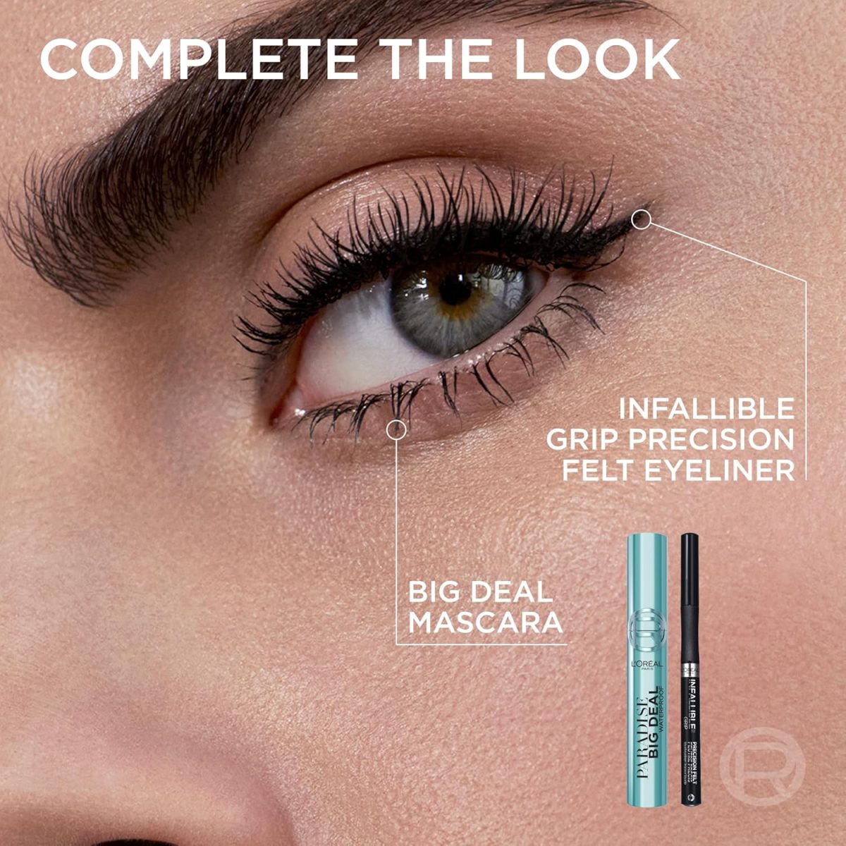 ⁦L'Oréal Paris, Paradise Big Deal Waterproof Mascara, 9.5ML⁩ - الصورة ⁦8⁩