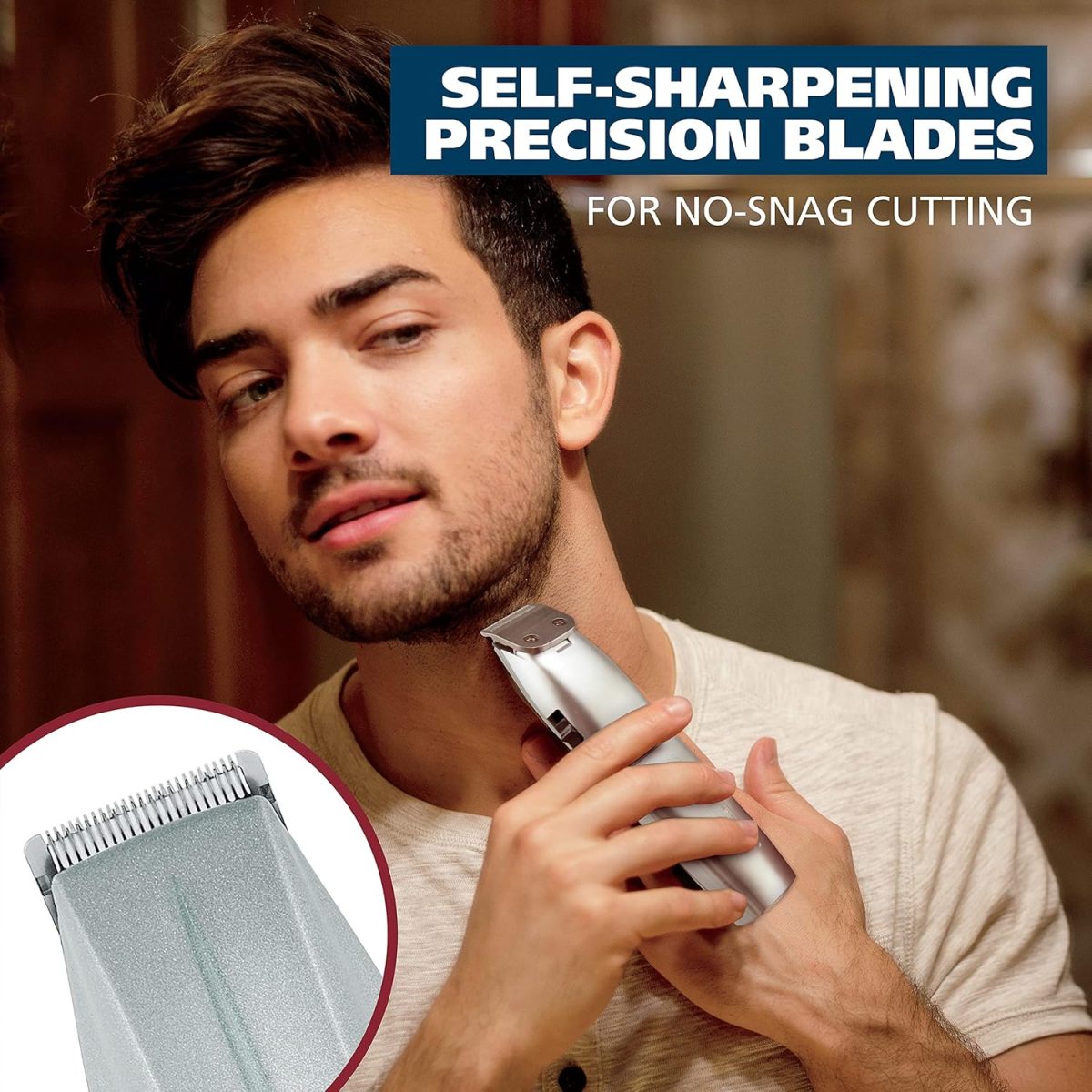 ⁦Wahl Mustache and Beard Trimmer with Bonus Trimmer #5537-420⁩ - الصورة ⁦2⁩