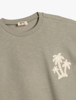 ⁦KOTON Boys 5SKB10037TK786 Short Sleeve T-Shirt⁩ - الصورة ⁦4⁩