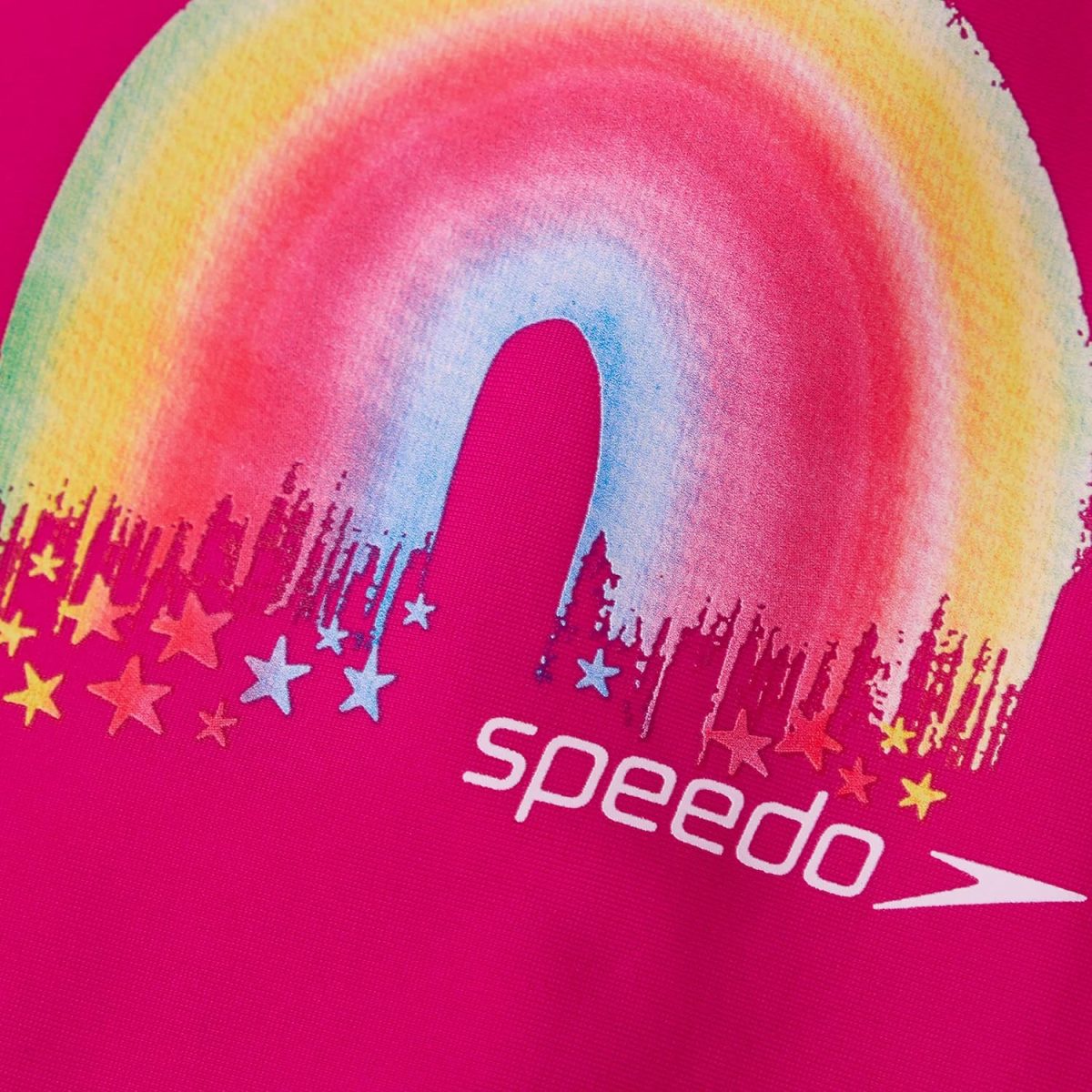 ⁦Speedo Girl's All-in-one Sun Suit Rash Guard Shirt⁩ - الصورة ⁦4⁩
