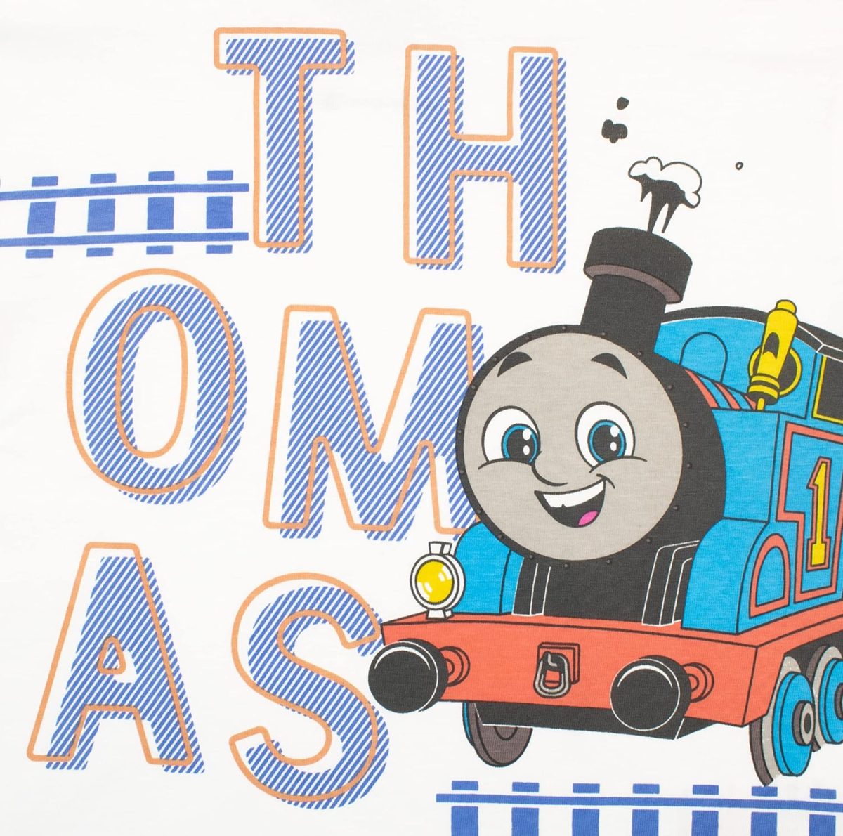 ⁦Thomas & Friends Boys' T-Shirt and Shorts Set Blue 7⁩ - الصورة ⁦3⁩