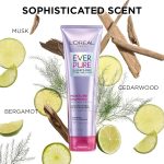 ⁦L'Oréal Paris EverPure Moisture Sulfate Free Shampoo and Conditioner for Color-Treated Hair, 8.5 Ounce (Set of 2)⁩ - الصورة ⁦5⁩