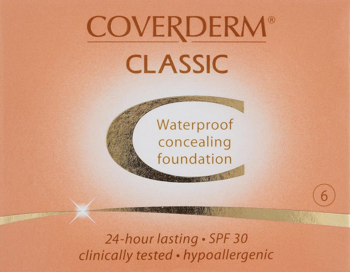 ⁦Coverderm Classic Waterproof Concealing Foundation 15 ml, No.6 Shade⁩ - الصورة ⁦3⁩