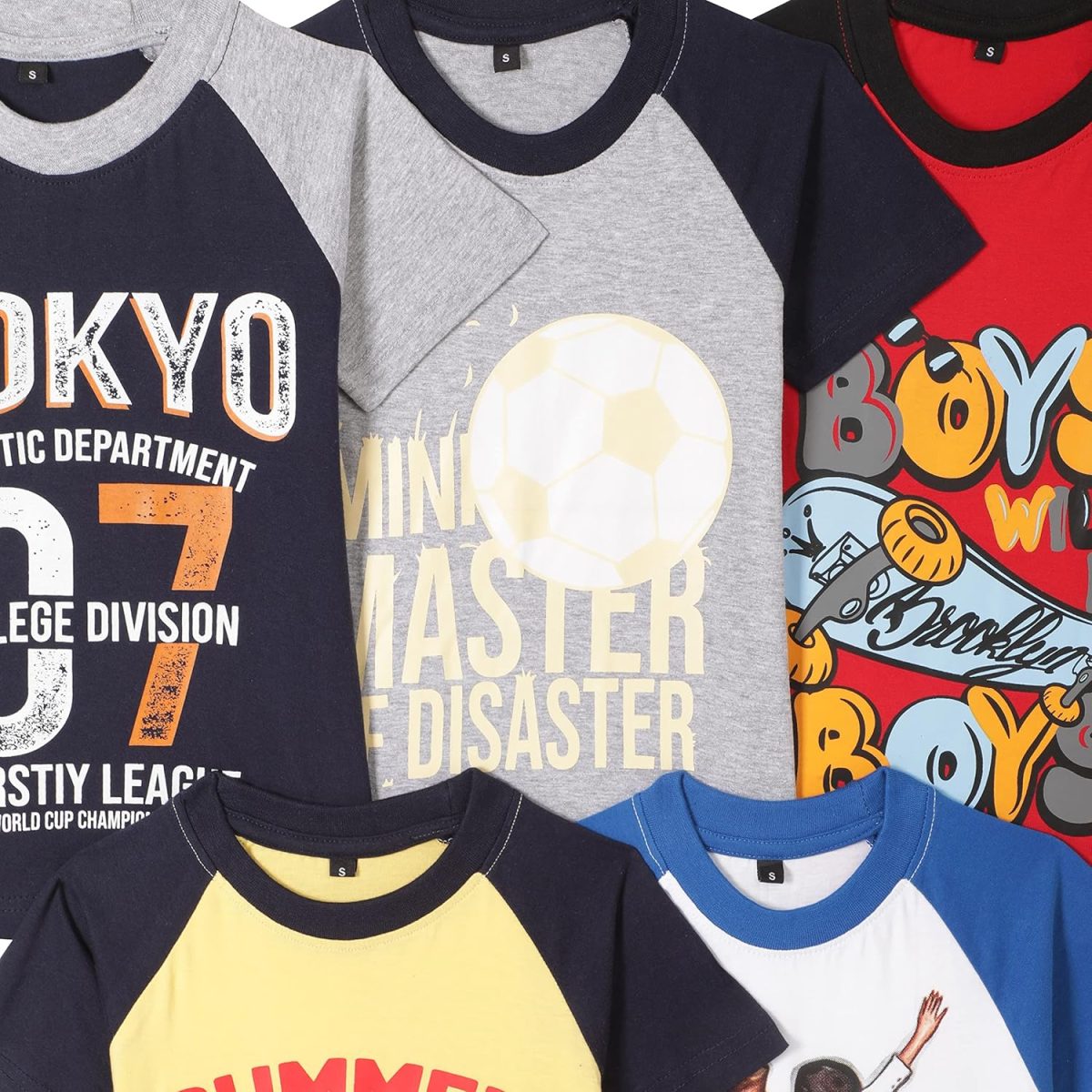 ⁦T2F Boys Boys Tshirt T-Shirt⁩ - الصورة ⁦4⁩