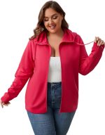 ANOTHER CHOICE Women Full Zip-Up Hoodie Jacket Plus Size Avaliable
