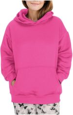 CheJooe Women Hoodies Oversized Sweatshirts Long Sleeve Pullover Shirts Casual Loose Y2K Autumn Winter Tops Outerwear Wear Activewear(01#hot Pink,XXL)