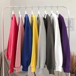 ⁦HOT BODY Womens Hoodies Women Solid Color Farseeing Sleeve Oversized Hoodie Sweatshirt Ladies Streetwear Slouch Pullover Jumper Tops6 Colours (Color : OneColor, Size : L)⁩ - الصورة ⁦2⁩