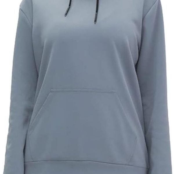 HOT BODY Womens Hoodies Women's Soft Comfortable Lightweight Casual Solid Pullover Hoodie Sweatshirt (Color : Gray, Size : X-Large)