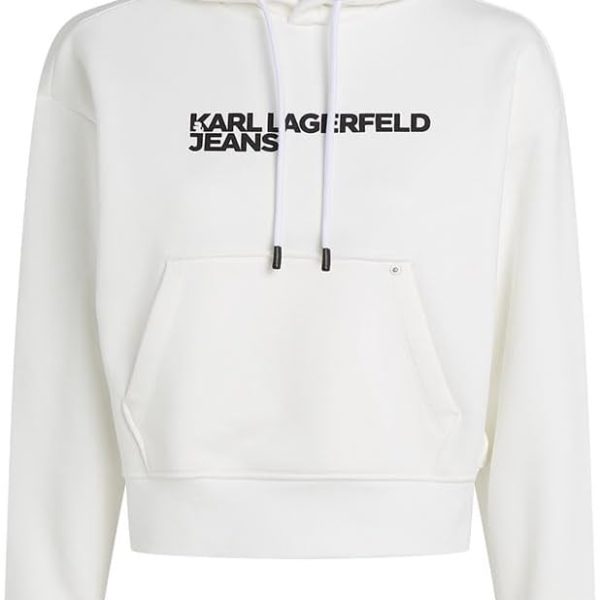 Karl Lagerfeld Jeans womens Karl Lagerfeld Jeans Reg Logo Hoodie Hooded sweatshirt