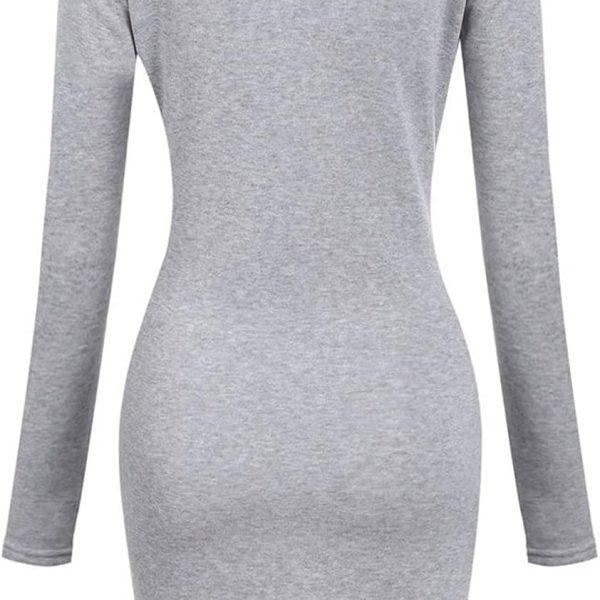 MANFI Athletic Dress for Women Fall Winter Women's Hoodie Long Sweatshirt Casual Coat