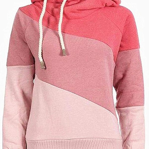 Multi Color Round Neck Hoodie & Sweatshirt For Women