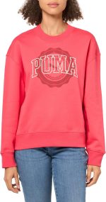 PUMA womens Graphic Sweatshirt Graphic Sweatshirt