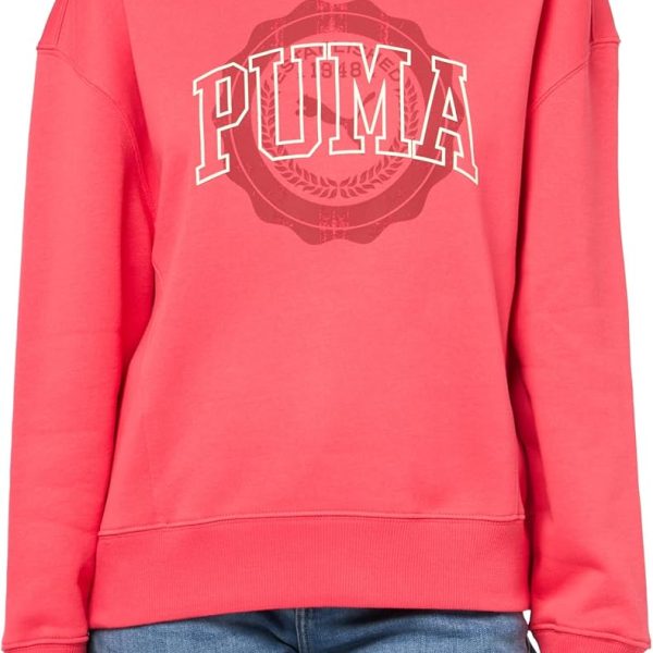PUMA womens Graphic Sweatshirt Graphic Sweatshirt