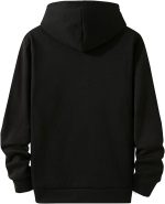 ⁦SKYWOK Women's Hoodies Womens Tops Solid Color Pullover With Hood Spring And Autumn Pure Sweatshirts Womens Hoodies (Color : Black, Size : Large)⁩ - الصورة ⁦2⁩