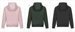 ⁦TOEE Women Sweatshirts Women Sports Jacket Hoodies Sweatshirts Breathable Sweat Sweatshirt With Hood Wear Outside Home Sports Casual Jacket (Color : Pink, Size : X-Large)⁩ - الصورة ⁦2⁩