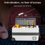 ⁦Avcbno Compact refrigerator ثلاجة سيارة ثلاجة سيارة ثلاجة ضاغط السيارات لشاحنة RV استخدام المنزل استخدام النزهة التخييم مبرد محمول⁩ - الصورة ⁦4⁩