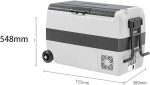 ⁦Avcbno Compact refrigerator ثلاجة سيارة ثلاجة سيارة ثلاجة ضاغط السيارات لشاحنة RV استخدام المنزل استخدام النزهة التخييم مبرد محمول⁩ - الصورة ⁦5⁩