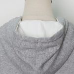 ⁦SKYWOK Women's Hoodies Patchwork Hit Color Women's Sweatshirt Hooded Long Sleeve Plus Size Asymmetric Sweatshirts Female Clothes Fashion (Size : L(Asian Size))⁩ - الصورة ⁦7⁩