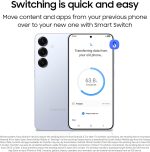 ⁦SAMSUNG Galaxy S25 Cell Phone, 256GB AI Smartphone, Unlocked Android, AI Camera, Fast Processor, ProScaler Display, Long Battery Life, 2025, Mint (International Version)⁩ - الصورة ⁦7⁩