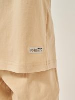 ⁦Styli Boys Solid Round Neck T-Shirt And Shorts Set⁩ - الصورة ⁦4⁩