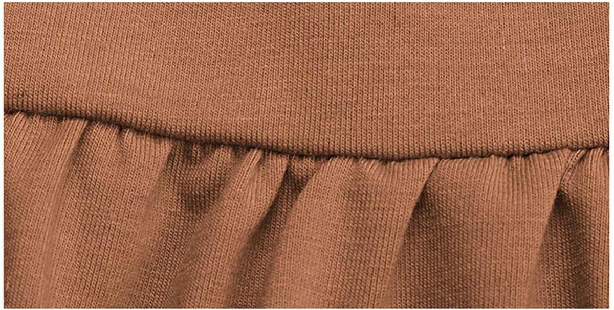 ⁦AKIF Women's Fashion Hoodie – Comfortable and Stylish Sweatshirt for Fall Essentials(Curry color,S)⁩ - الصورة ⁦5⁩