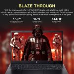 ⁦acer Nitro 15.6" FHD IPS 144Hz Gaming Laptop, Intel i7-13620H, 16GB DDR5, 512GB SSD, NVIDIA GeForce RTX 4060, Keyboard Backlight, Wi-Fi 6, HD Webcam, Windows 11 Home, Black, 256GB Docking Station Set⁩ - الصورة ⁦4⁩