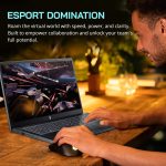 ⁦acer Nitro 15.6" FHD IPS 144Hz Gaming Laptop, Intel i7-13620H, 16GB DDR5, 512GB SSD, NVIDIA GeForce RTX 4060, Keyboard Backlight, Wi-Fi 6, HD Webcam, Windows 11 Home, Black, 256GB Docking Station Set⁩ - الصورة ⁦9⁩