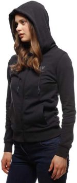 ⁦Dainese Women's Speed Demon Hoodie Wmn Sweatshirt with Hood and Front Zip Made of Cotton⁩ - الصورة ⁦5⁩