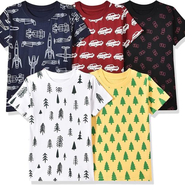 T2F Boys Boys Cotton Regular Fit T-Shirt T-Shirt