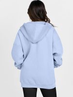 ⁦ANRABESS Womens Zip Up Hoodies Oversized Sweatshirt Long Sleeve Fleece Jackets Coat Workout Y2K Outfits 2024 Fall Trendy⁩ - الصورة ⁦5⁩