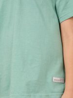 ⁦Styli Boys 2111041913 Solid Round Neck T-Shirt & Shorts Set⁩ - الصورة ⁦3⁩