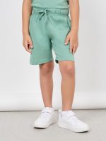 ⁦Styli Boys 2111041913 Solid Round Neck T-Shirt & Shorts Set⁩ - الصورة ⁦5⁩
