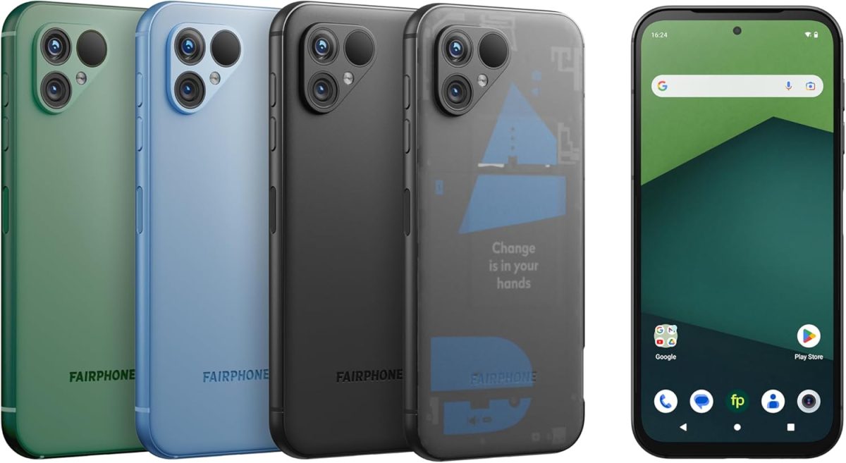 ⁦Fairphone 5 Dual SIM 128GB ROM + 6GB RAM (GSM Only | No CDMA) Factory Unlocked 5G Smartphone (Matte Black) - International Version⁩ - الصورة ⁦7⁩