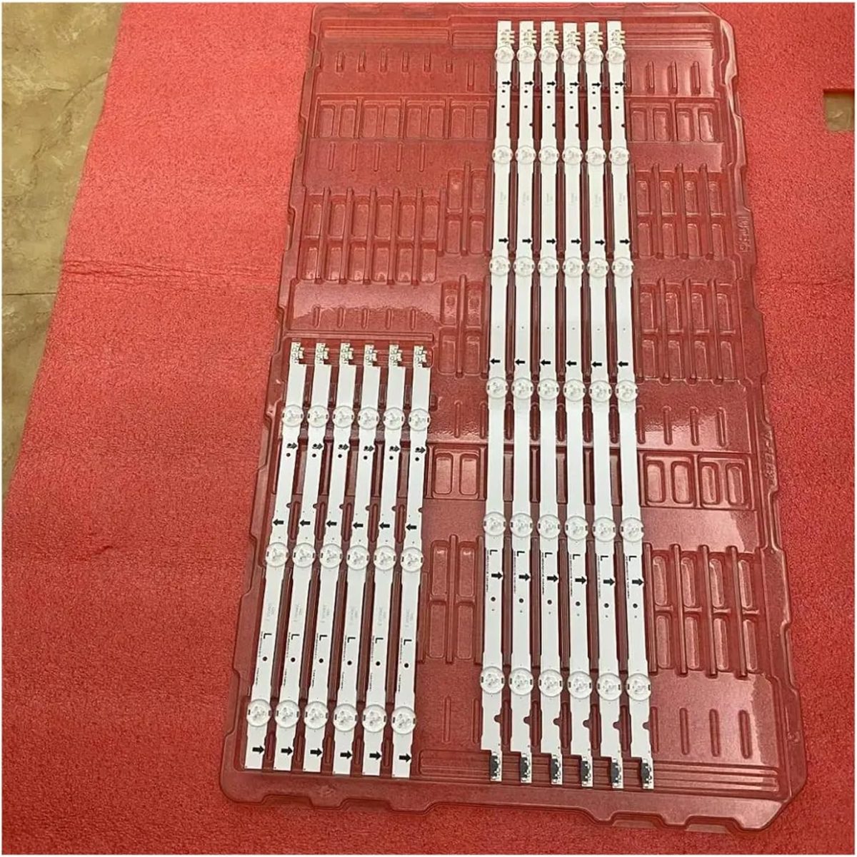 ⁦LED strip for Sam/s.ung UE48J5100 UE48J5100AU UE48J5100AW UE48J5105AK UE48J5150AS UE48J5170AS UE48J5500AK UA48J6200AW UA48J6200AR⁩ - الصورة ⁦3⁩