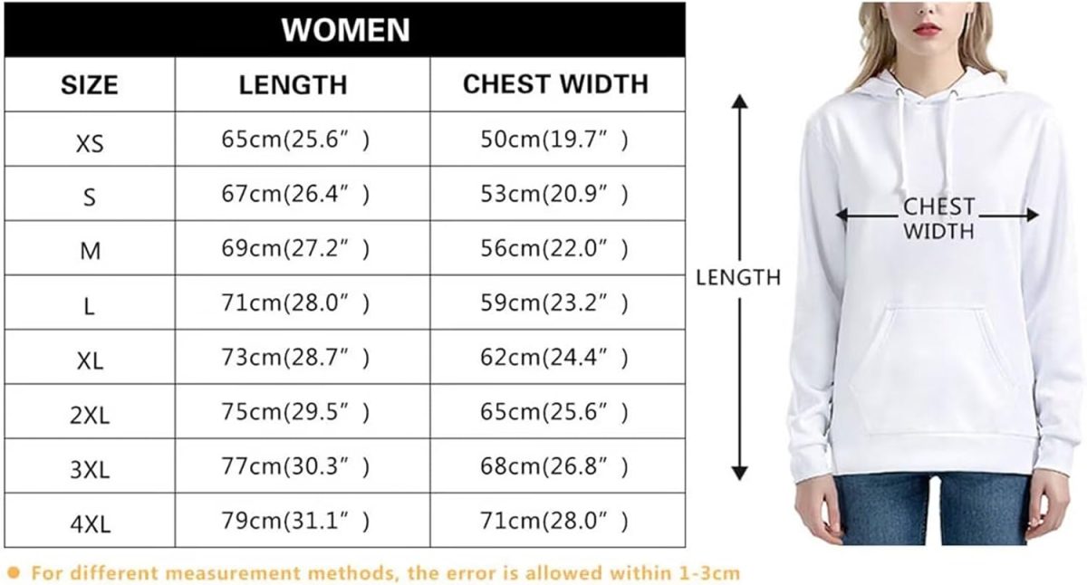 ⁦WELLFLYHOM Womens Sweatshirts Pullover Hoodies Teens Sportwear Fall Tops⁩ - الصورة ⁦5⁩