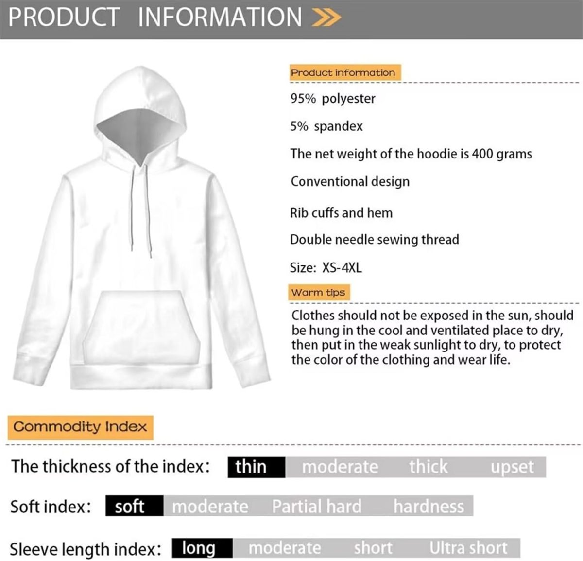 ⁦WELLFLYHOM Womens Sweatshirts Pullover Hoodies Teens Sportwear Fall Tops⁩ - الصورة ⁦6⁩