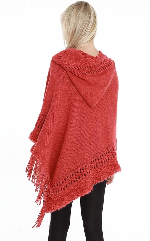 ⁦Casual Hooded Sweatshirt Loose Large Size Female Tops Hoodie Hundred Cape (Color : D, Size : Talla �nica)⁩ - الصورة ⁦4⁩