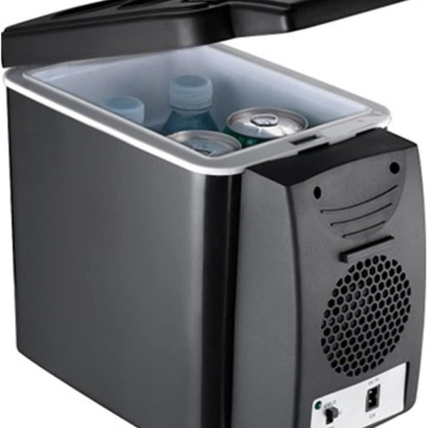 Avcbno Compact refrigerator 6L Car Refrigerators Ultra Quiet Low Noise Car Mini Fridge Freezer Cooling and Heating Box 2 In 1 Multi-function Travel(A)
