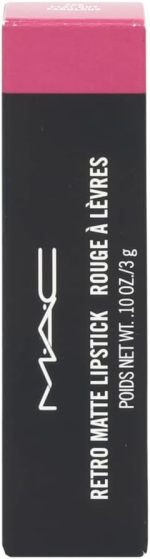 ⁦MAC Retro Matte Lipstick - 0.1 oz., Flat Out Fabulous⁩ - الصورة ⁦3⁩