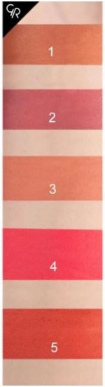 ⁦Golden Rose Velvet Matte Lipstick, Brown⁩ - الصورة ⁦4⁩
