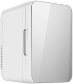 DDCVFREE Mini fridge Household 20L Refrigerator Portable Dual-use Compressor Refrigerators Single Door Small Fridge Skin Cosmetic Fridge For Home