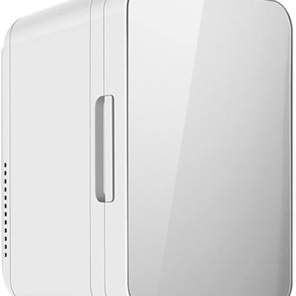 DDCVFREE Mini fridge Household 20L Refrigerator Portable Dual-use Compressor Refrigerators Single Door Small Fridge Skin Cosmetic Fridge For Home