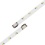 ⁦TILLOJJ 2Pcs/set 55inch 582mm LED Backlight Strip for Sam/s.ung 55in 37LED For Lo.uv/re 55 160714-R CY-FK055BNAV3H UE55K5100,UE55K5102,UE55K5179⁩ - الصورة ⁦4⁩