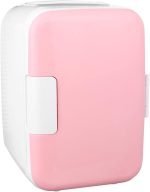 Avcbno Compact refrigerator Cold Car Fridge Cooler Freezer Portable Pink Portable Mini Home Refrigerator