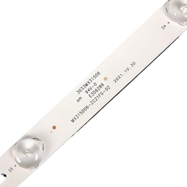 TILLOJJ 3 Pcs/set 32inch 592mm LED Backlight Strip for Hi.sen/se 6 LED E32F1900,LE32A,HD32-T1,32N06,LED3210TVD CF-32FA9,LSC320AN02,U32HD2