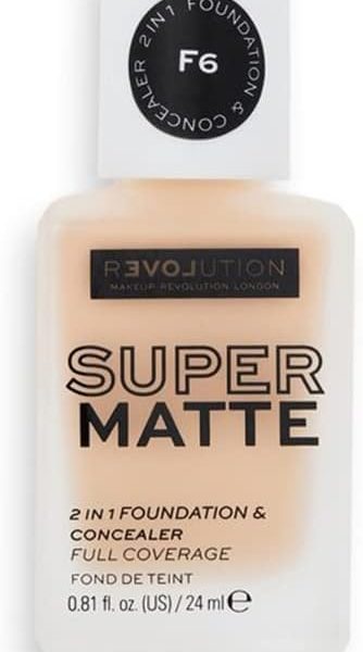 Revolution Relove Supermatte Foundation F6