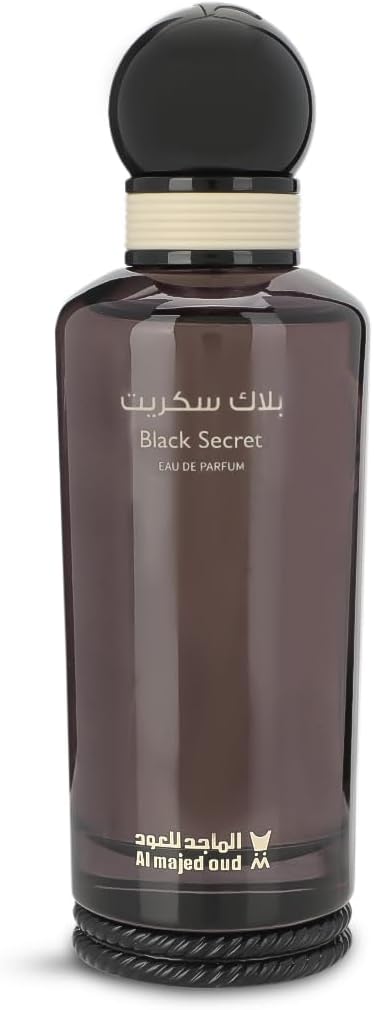 Almajed for Oud Black Classic Secret Eau de Parfum Spray for Unisex 150 ml